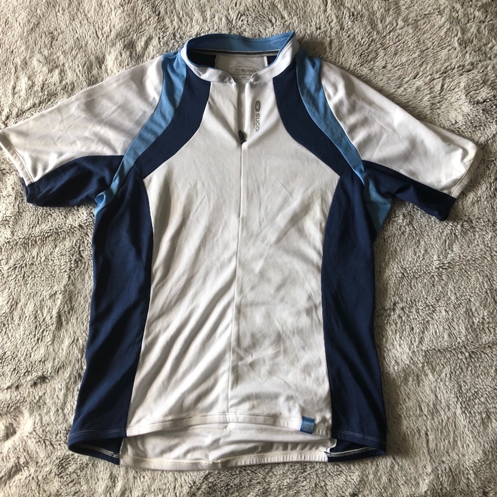 Sugoi short sleeve bike jersey in women’s size M
